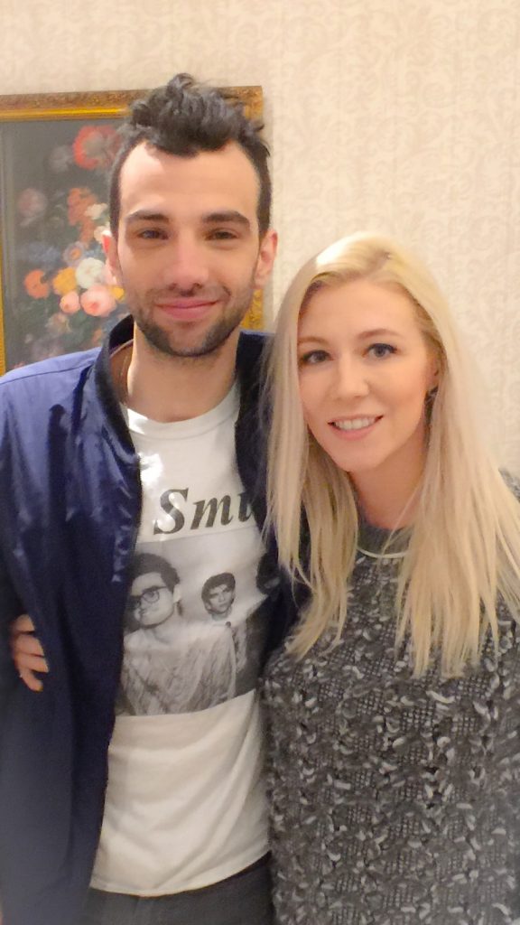 Jay Baruchel and Katrina Olson-Mottahed 