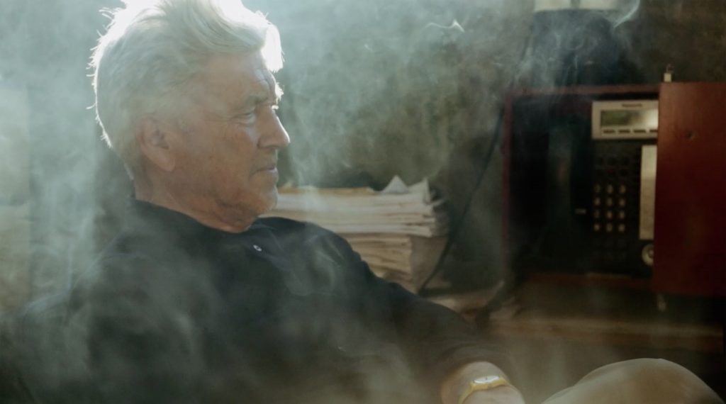 David Lynch film still smoke everywhere