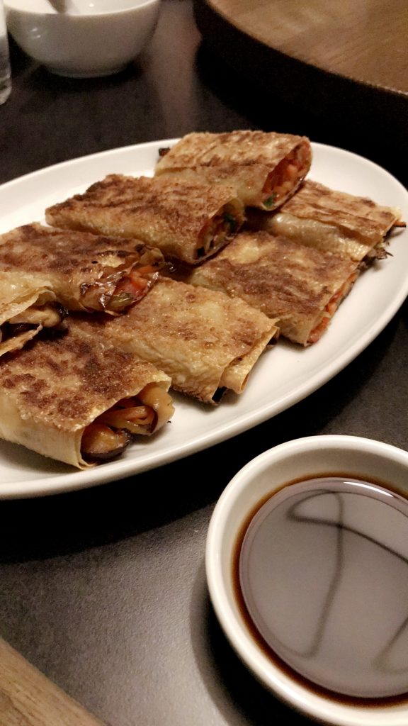 Two Penny Chinese Calgary Bean Curd vegetable wrap