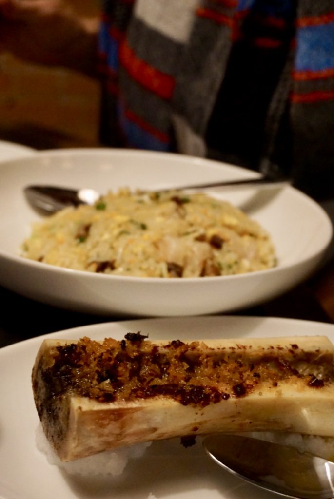 Two Penny Chinese Calgary Fried Rice and Bone MArrow