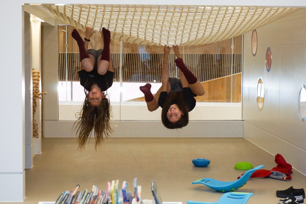 Calgary Central Library Kids Play structure