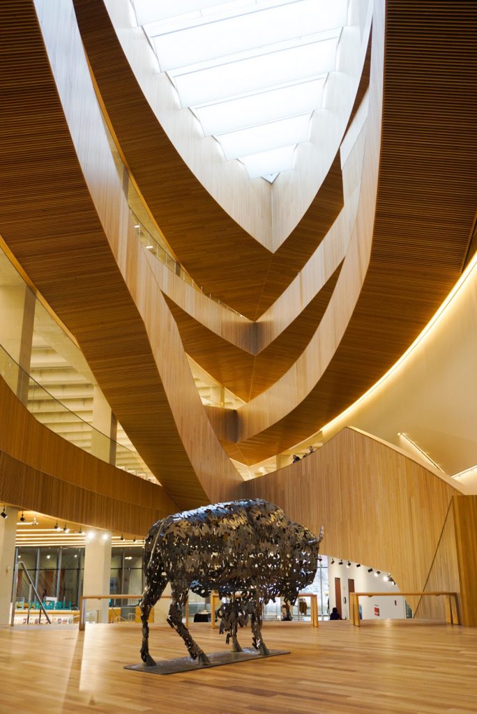 Calgary Central Library oculus