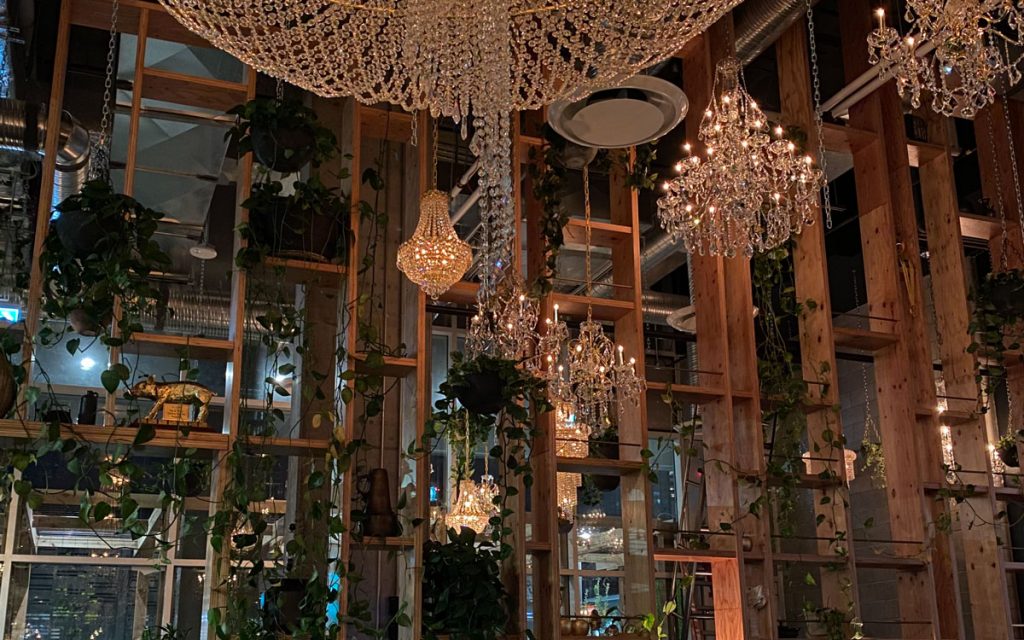 Orchard Restaurant Chandeliers 