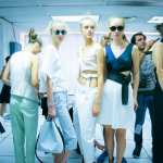 Models backstage at 3.1 Phillip Lim rtw ss2015 New York Times Fashion